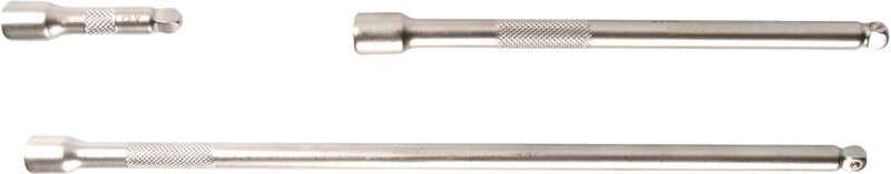 SW-Stahl 05760SB Kippverlängerungssatz 1/4 Zoll I 50-150 - 250 mm I 1/4 Zoll Ratschenverlängerung I Kippvierkant I Chrom...