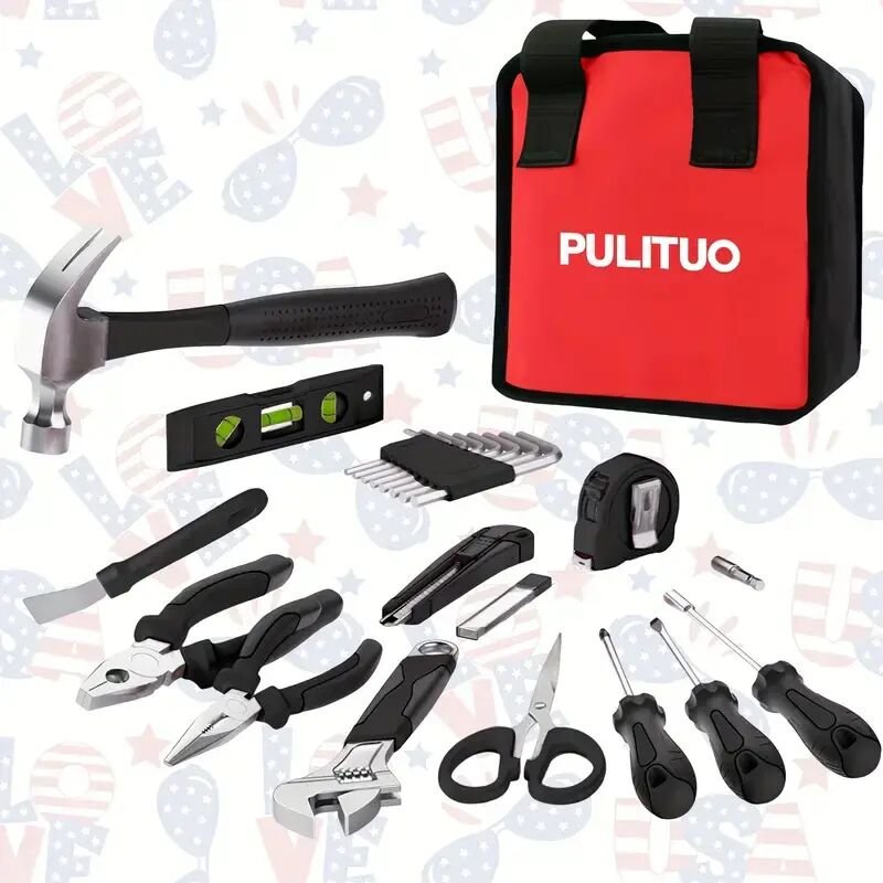 12-V-Akku-Bohrschrauber / 118-teiliges rosa Bohrer-Set – Heimwerker-Werkzeugset, DIY-Akkuschrauber mit LED und 180 Zoll ...