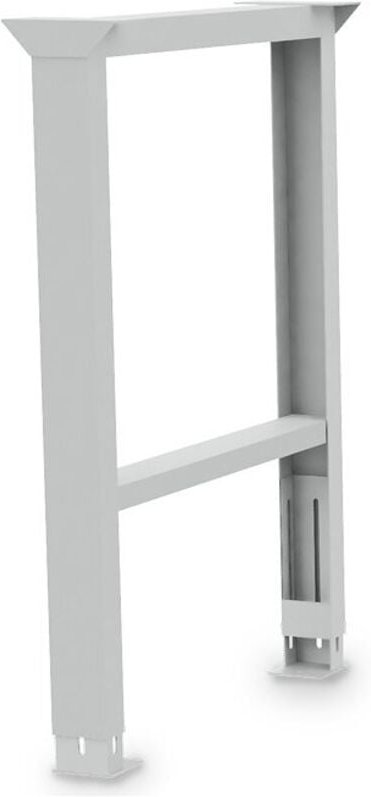 Fußgestell höhenverstellbar Maße in mm (BxT): 150 x 650