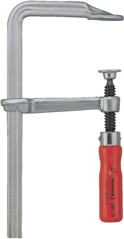 FORMAT Ganzstahl-Schraubzwinge 120x 60mm