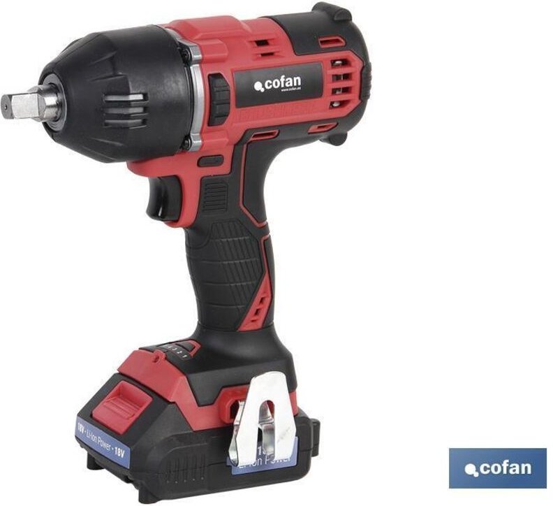 Cofan - Schlagpistole 1/2 Batterie 18V