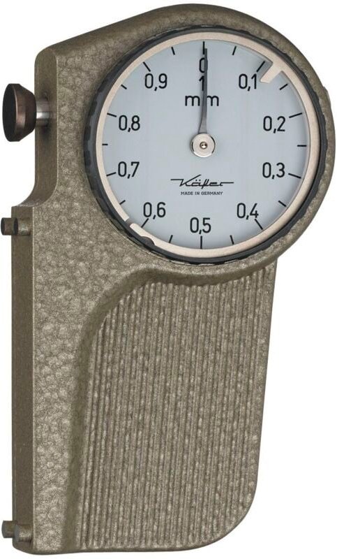 Sägeschränkmessuhr Messbereich 0-2 mm Ablesung 0,1 mm - Käfer