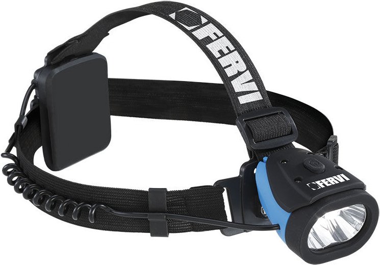 Led stirnlampe kopflampe 80lm Fervi 0493/1