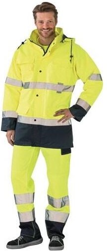Thumbnail - Warnschutzparka Gr.XL gelb/marine Planam