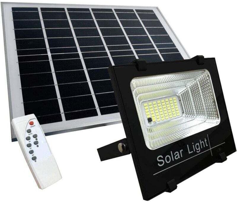 200W led Flutlicht, Solarstrahler für den Außenbereich mit Fernbedienung, IP67 wasserdichtes Solar-Sicherheitslicht, Ein...