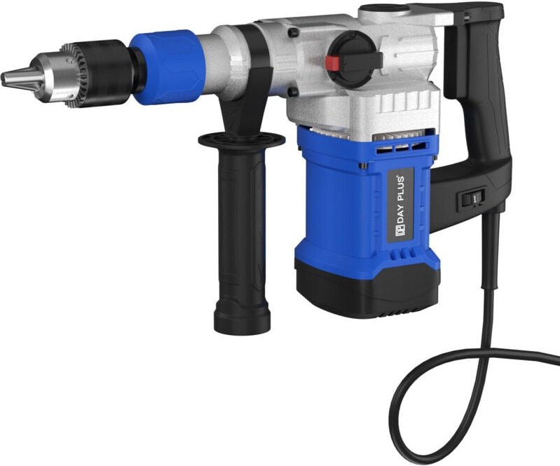 Dayplus - Abbruchhammer 3000W Stemmhammer 6J SDS-Plus Bohrhammer Meißelhammer Mit Zubehörset