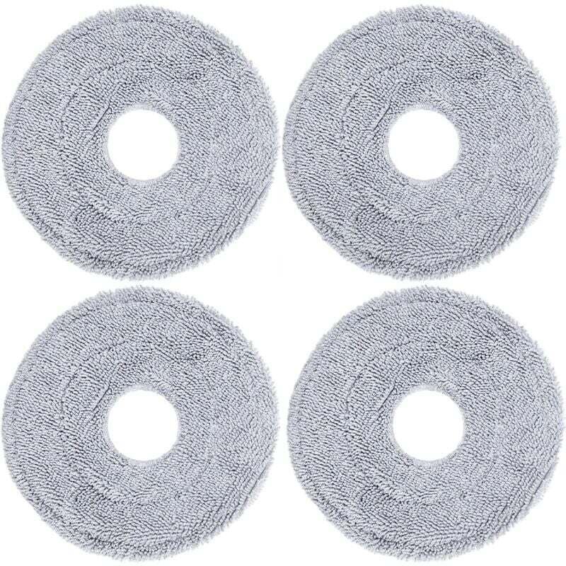 XVX - 4 pizzi Panni per Dreame L10s Pro Ultra Heat, X40 ultra complete, L20 Ultra, L10s Ultra, L10s Plus, L10 Prime