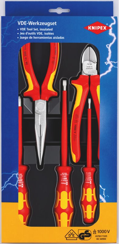 Knipex - 00 20 13 Werkzeugset vde 5teilig