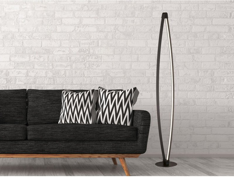 Led Stehleuchte fenga dimmbar & cct Lichtfarbe, Höhe 145cm