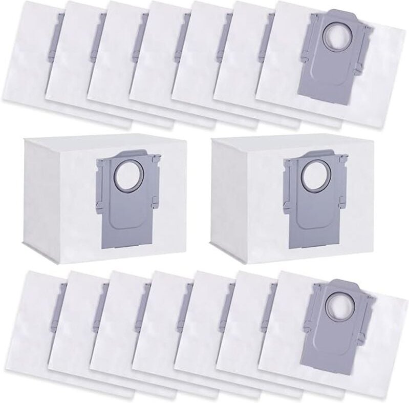 16 Stück Staubbeutel für Roborock S8+/ S8 Pro Ultra/ S7 MaxV Ultra/ S7 Pro Ultra/ Q7+/ Q7 Max+/ Q8 Max+/ Q5 Pro+ Staubsa...