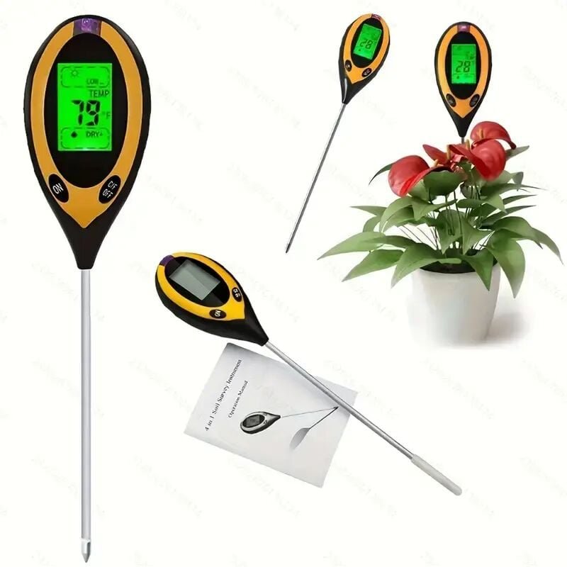 KZQ - Test von Sol 4 in 1 ST-02: Messung von Schmierfähigkeit, Temperatur, Feuchtigkeit und pH-Wert