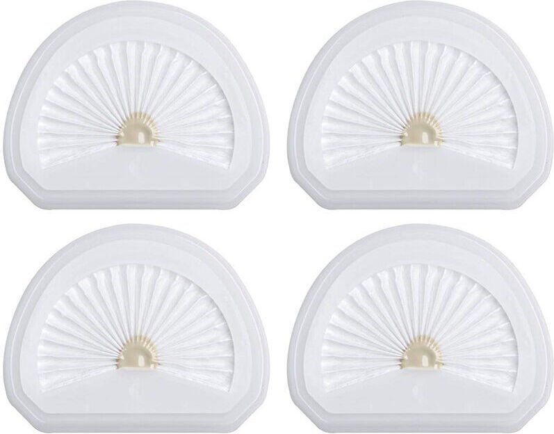 4er-Pack tragbare Staubsaugerfilter, kompatibel mit Black & Decker VLPF10. Ersatzfilter für Dustbuster-Staubsauger HLVA3...