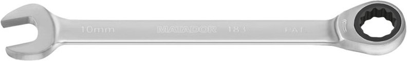 Matador Schraubwerkzeuge 01830100 Knarren-Ring-Maulschlüssel Schlüsselweite (Metrisch) 10 mm