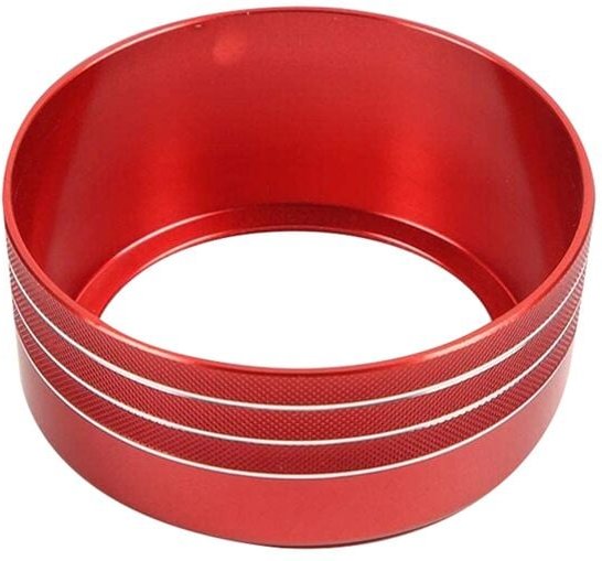 Tlily - Schaltknauf Abdeckung Verkleidung Aluminium für ram 2013-2017 ZubehöR Rot