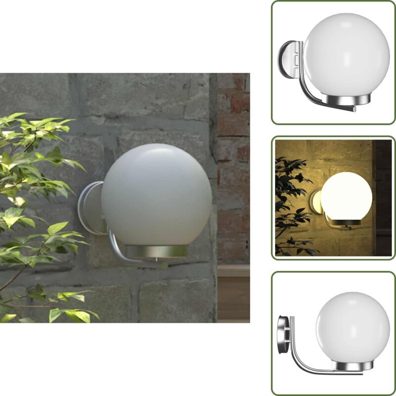 The Living Store Garten-Wandleuchte 32 cm - Außenwandlampe