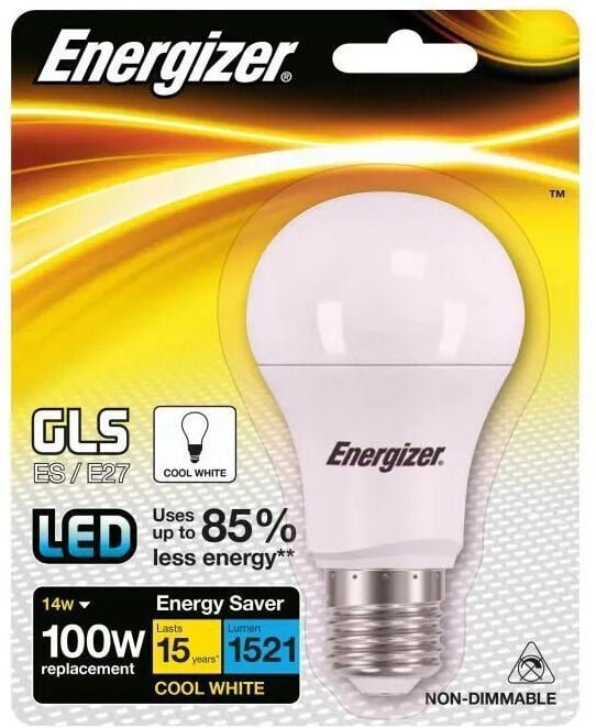 LED-Glühbirne E27, 1521 Lumen, 14W/100W