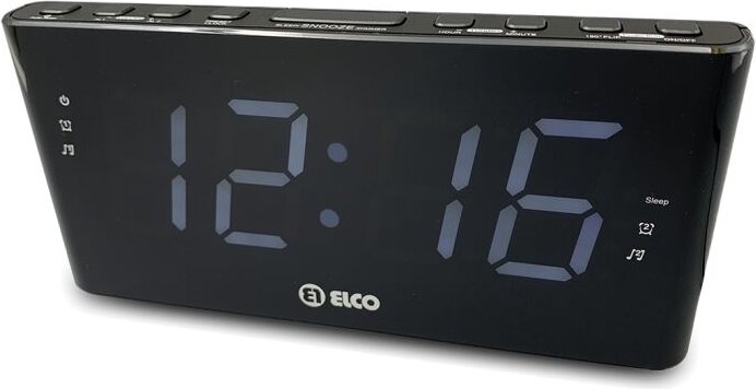 Radiowecker Projektor pd184 schwarz