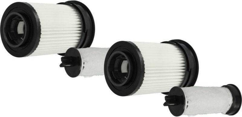 Thumbnail - 2x Staubsaugerfilter Ersatz für Miele 11385020, 4002516262756, 41996704EU1, hx-fsf für Staubsauger - Schmutzfilter, Filt...