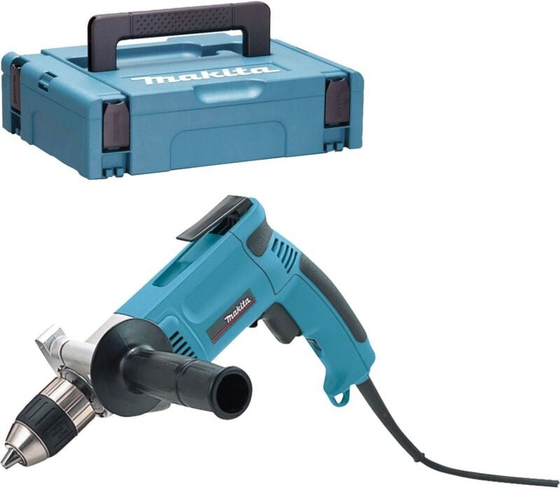 Bohrmaschine 750 w, 73 Nm, 0-600 min, incl. Schnellspannbohrfutter, makpac Gr. 1 - Makita