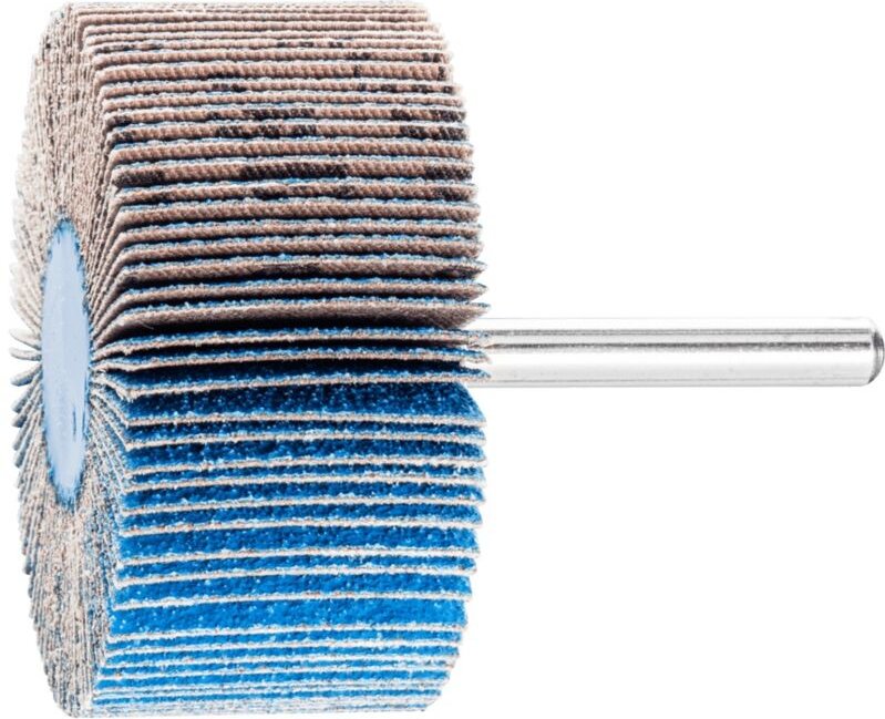 Pferd - Fächerschleifer z-cool Ø60xH30mm K.80 Korund Schaft-D.6mm