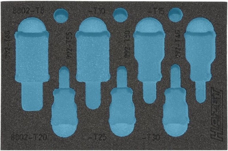 2K-Weichschaum-Einlage 163-218L - Hazet