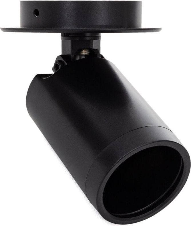 Strahler für Einbau/Aufbau Davos für GU10 Glühbirne Schwarz