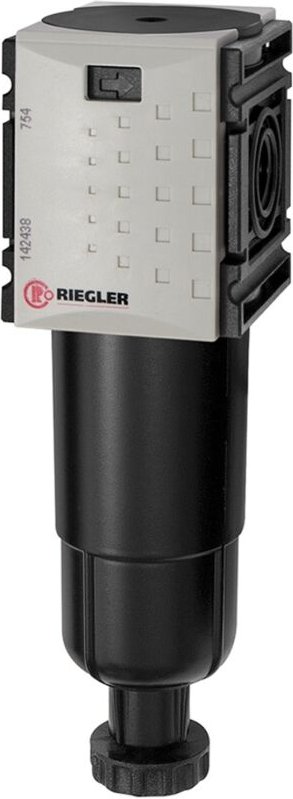 Riegler - Filter »FUTURA-mini« mit Metallbehälter, 5 µm, bg 0, g 1/4, ha