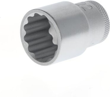 Steckschlüsseleinsatz d 19 1/2 ″ 12-kant Schlüsselweite 22 mm Länge 41,5 mm
