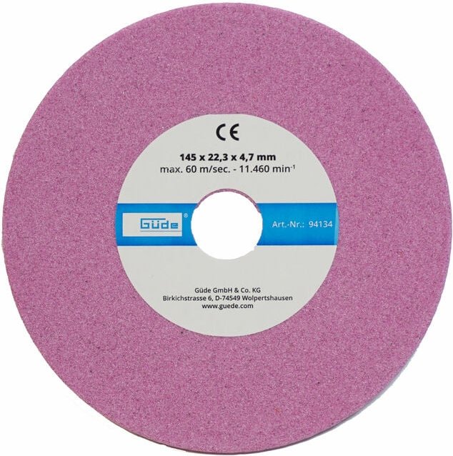 Güde - Schleifscheibe / Schleifmittel 145/22,3/4,7 zu Sägekettenschärfgerät P2500