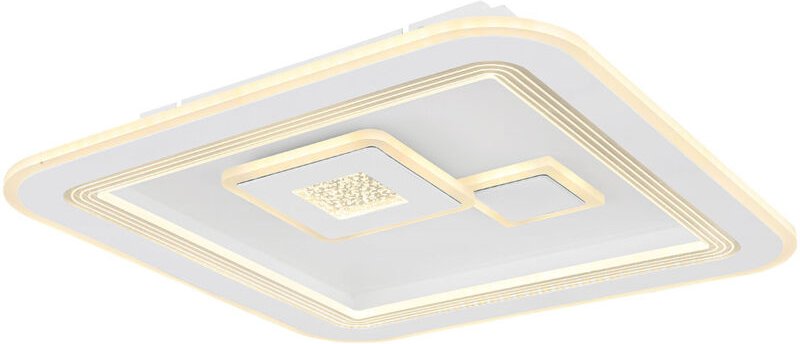 Globo - deckenleuchte - Valeria - weiß - metall - led - 48455-40