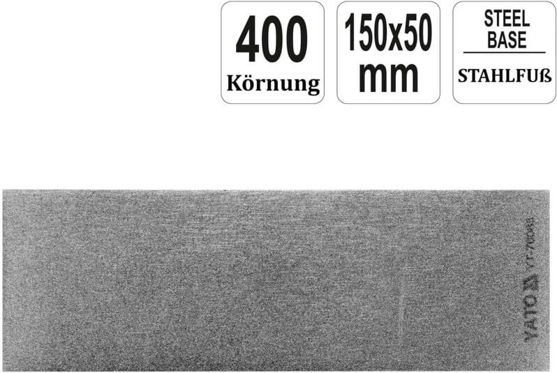 YATO DIAMANT-WEISSSTEIN 150x50mm G400