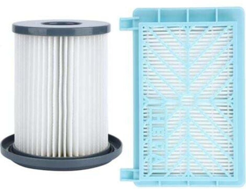 Ersatzteile Hepa-Filter + Kartuschenfilter für Philips FC8732 FC8733 FC8734 FC8736 FC8738 FC8740 FC8748 Staubsauger - La...