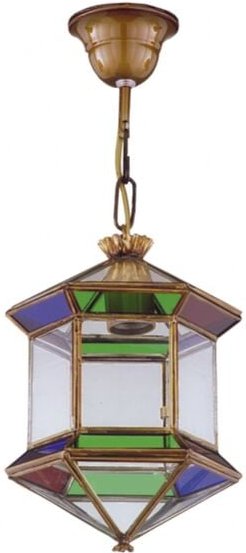 Fabrilamp - My Lamp - Pendelleuchte 1l E27 Lampenschirm Rot. Schwarz (35xreg)