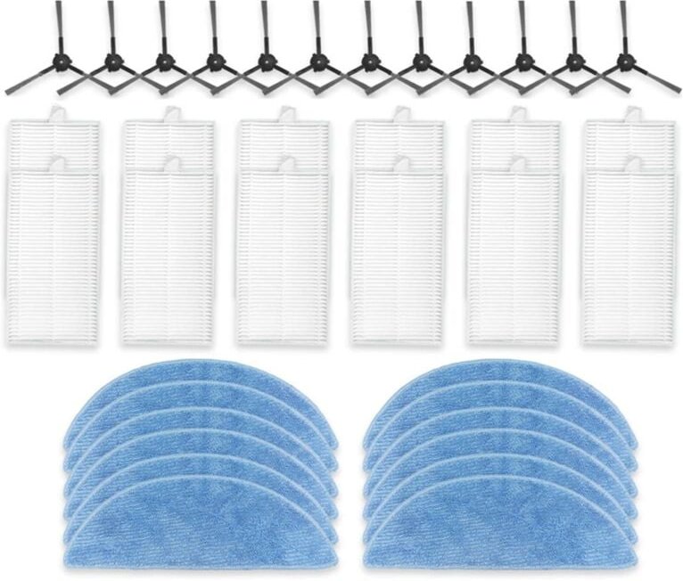 Tlily - Für debot Y1 pro, Staubsaugerzubehör Seitenbürste Hepa-Filter