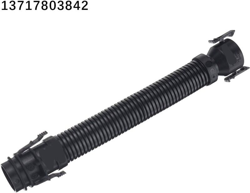 Ansaugluftfilterschlauch – 13717810772 13717803842 für E81 E90 E91 E60, b-mw 1 3 4 5 6 7 X1 X3 X4 X5 X6 (schwarz)