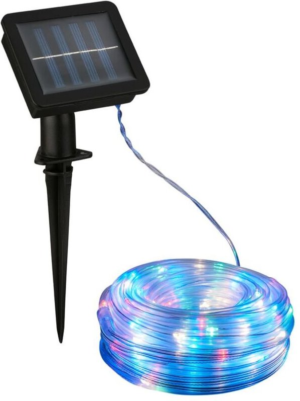 Thekendisplay Solar Multicolor LED-Band,100xLED,IP