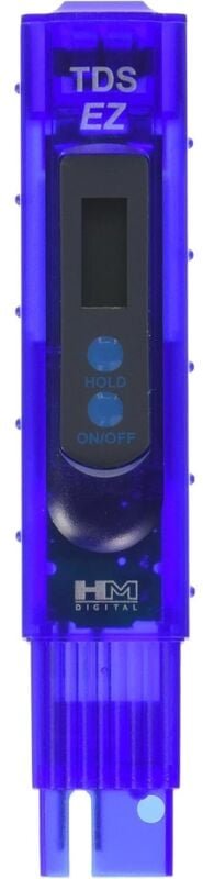 tds-ez Wasserqualität TDS Tester, 0–9990 ppm Messbereich, Auflösung 1 ppm, +/-3% Anzeige Genauigkeit