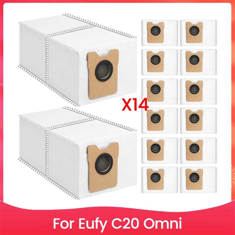 14er-Pack Staubbeutel für den C20 Omni Roboterstaubsauger