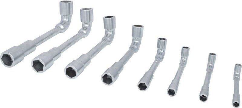 ULTIMATEplus Doppel-Steckschlüssel-Satz, gekröpft, 8-tlg