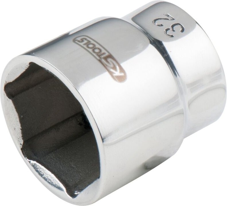 KS Tools EDELSTAHL 3/4" 6kant-Stecknuss, 19mm - 964.3419