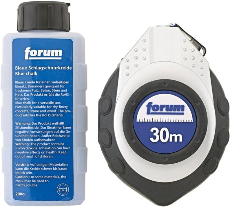 Schlagschnurautomaten-Set 30 m mit blauer Kreide - Forum