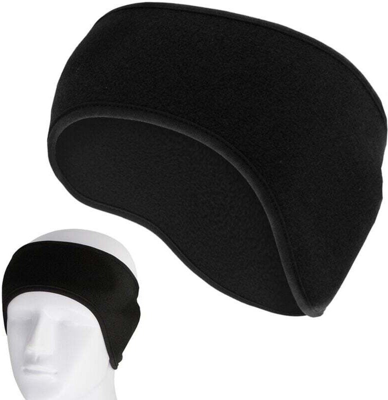 Winddichtes Fleece-Stirnband mit Ohrenwärmer für Damen und Herren, zum Laufen, Yoga, Skifahren, Training, Radfahren, sch...