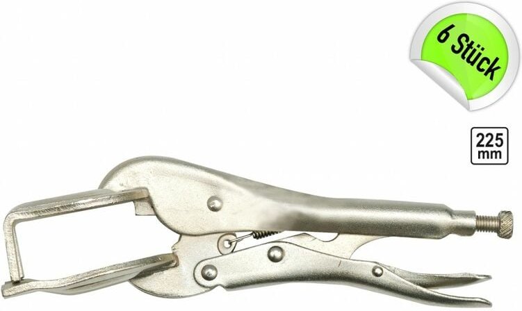 Rohr Gripzange 250 mm 6 Stück