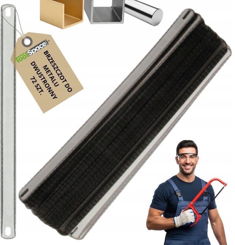 DOPPELSEITIGES SÄGEBLATT FÜR METALL 300mmx23mm GEHÄRTET Bügelsäge 72 Stück