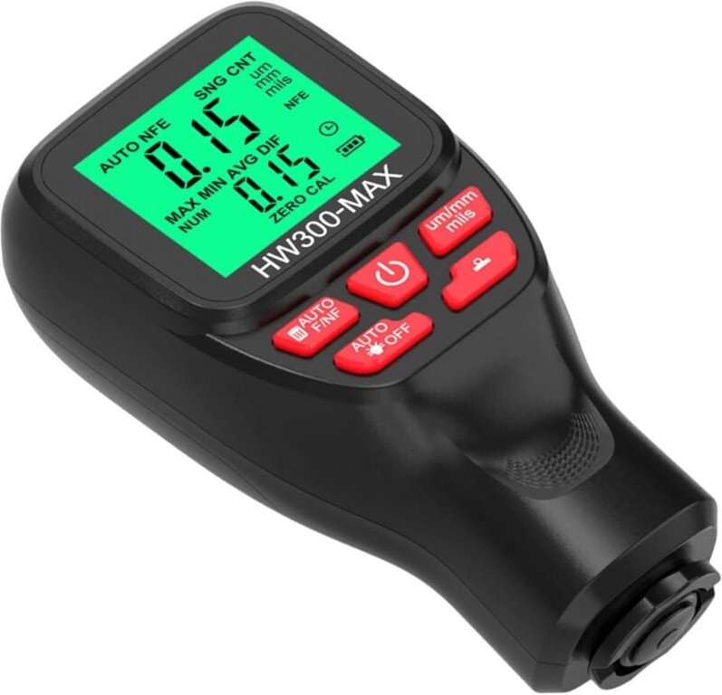 Dickenmessgerät für Automobilbeschichtungen lackschichtdickenmesser batteriebetrieben Dickenmessgerät Tester Farbtiefenm...