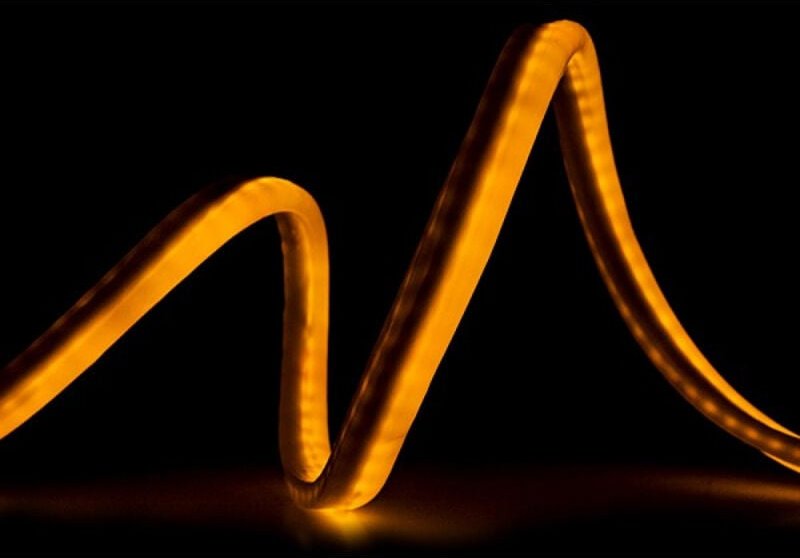 LED-Streifenschlauch "Neon Flex" 4,5W 2700ºK 80LEDs/M 4,5W/M 220-240VAC IP66 x1M 40.000H [CR-NEON80WW