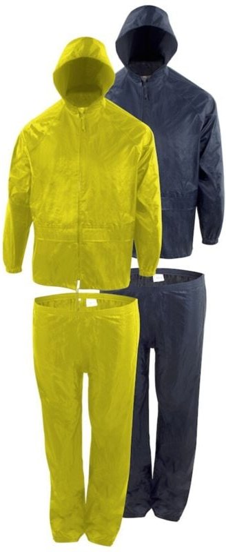 Regenset gelb, Gr.XL100% Polyester, Jacke/Bundhose