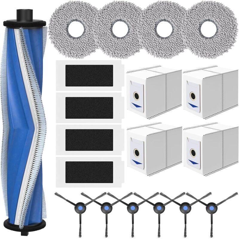 Zubehörset für ECOVACS DEEBOT T30 Omni, T30 PRO Omni Saugroboter, Ersatzteile für Roboter