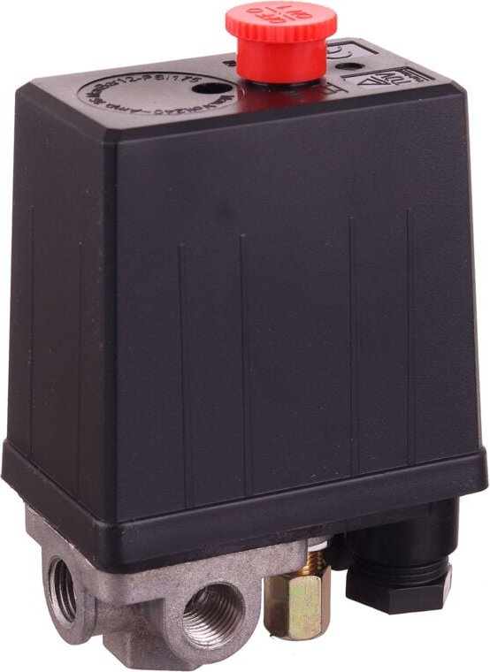 Druckschalter für Kompressor 230 V 1/4 Zoll 4-Wege