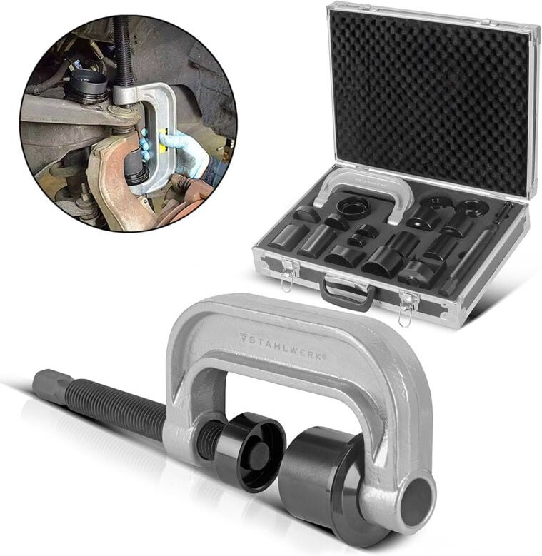 Stahlwerk - Traggelenk Abzieher Kugelgelenk Ausdrücker Werkzeug Satz 21-teilig